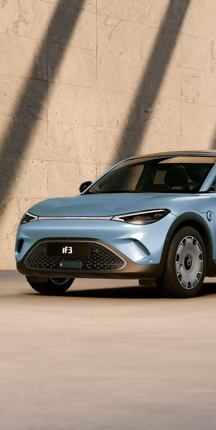 Explore the best premium electric SUV coupé | smart #3